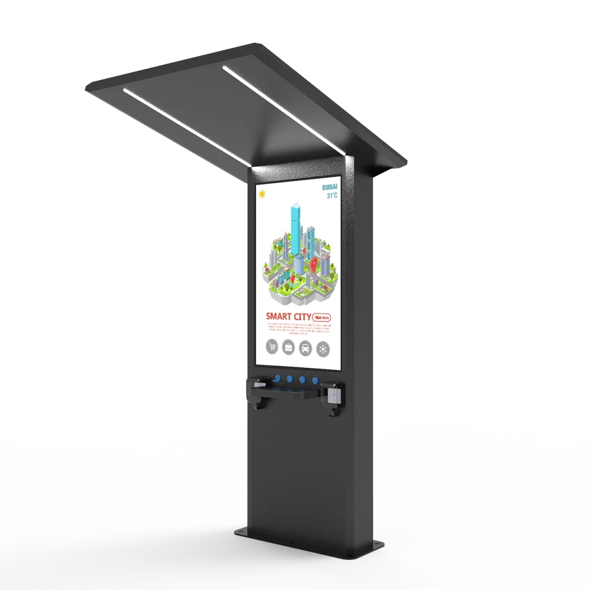 Eco-Friendly Charging Stations for Smart City